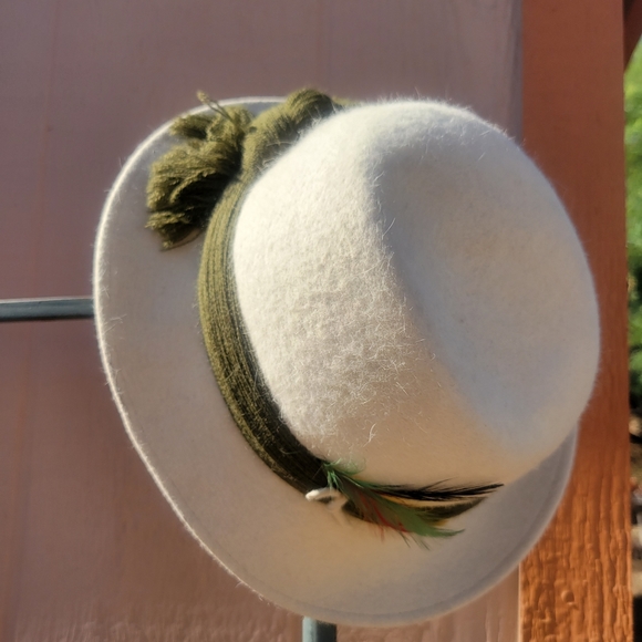 Forchheim Vintage German Handmade Woolen Fiber Fedora Hat - Picture 3 of 8